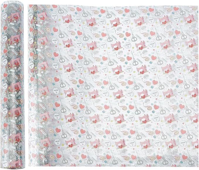 Printed TPU Jelly Faux Leather Fabrics, 11.8 x 47.2 Inch Clear TPU Vinyl Sheets by letsinstyle