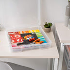 IRIS USA Fits 12" x 12" Paper, 6-Tier Scrapbook Rolling Storage Cart - Image 6
