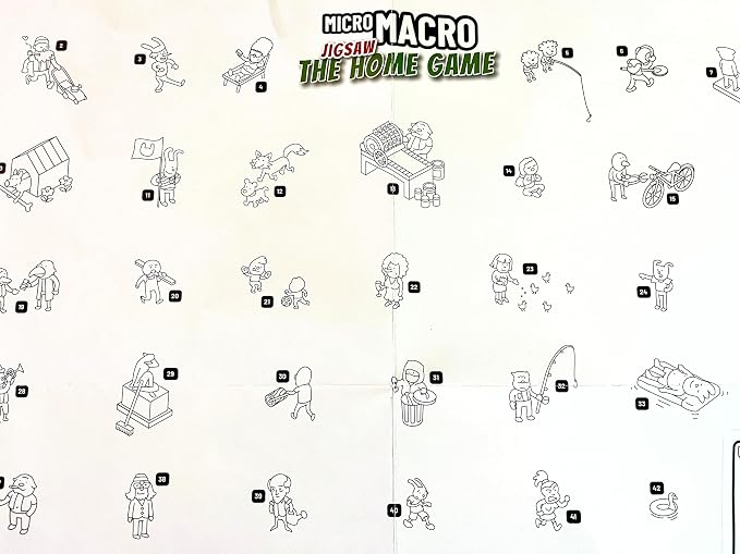 MicroMacro Jigsaw: The Home Game | 500 Piece Mystery Puzzle Game - Image 8