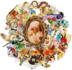 50PCS Vintage Aesthetic Stickers, Waterproof PET Scrapbooking Decals, Retro by Unknown