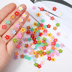 100 Pcs Mini Flowers for Crafts Minature Flowers for Minature Houses Resin - Image 3