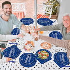 Qyeahkj 50 Guests Retirement Plates and Napkins Party Supplies Happy Retirement - Image 6