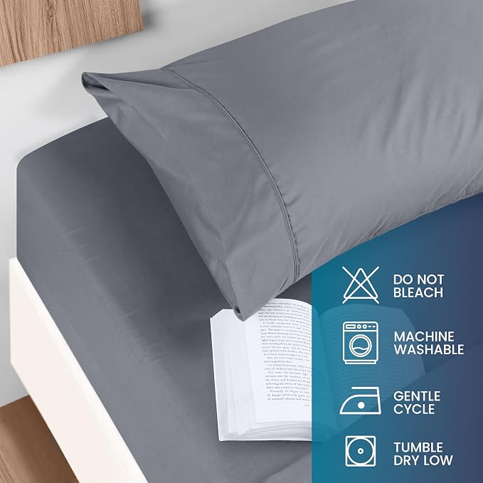 Utopia Bedding Twin Size 3 Piece Sheet Set - Image 5