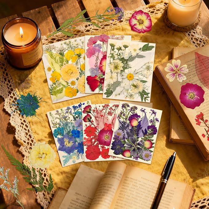 150 Pcs Dried Pressed Flowers for Resin | Real Nature Dried Flowers for Crafts - Image 7