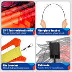 SGftre Complete Kite with Handle, Line & Accessories, Family Outdoor Activities - Image 2