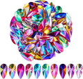 200 Pcs 9x18mm AB Rhinestones for Bedazzling, Rainbow Effect Craft Gems for by Unknown