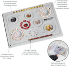 The Beadsmith Elements Bracelet & Anklet Design Bead Board –13.75 x 10.75 x 1 - Image 4