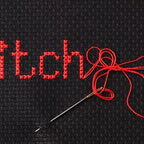 Caydo 6 Pieces Aida Cloth 14 Count Black Cross Stitch Fabric Cotton Embroidery - Image 7