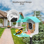 Bird Feeder with Camera, Auto Capture Wiress Bird Feeder Camera, AI Identify - Image 4