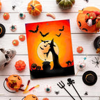 COCHIE 10PCS Large Halloween Unfinished Wood Crafts to Paint - Image 7