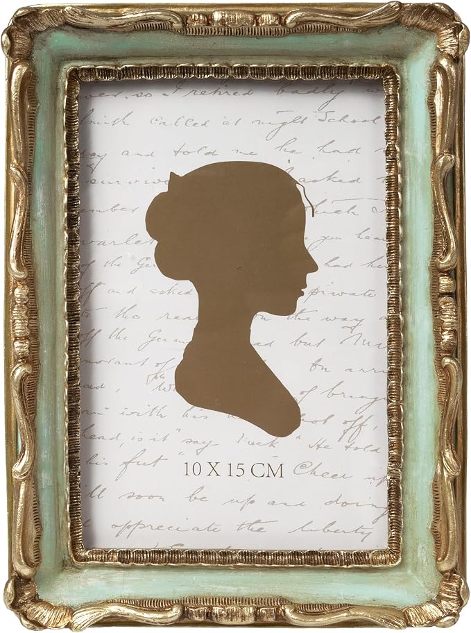 AELS 4x6 Inch Vintage Picture Frame, Elegant Antique Photo Frames by AELS