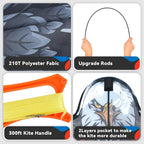 SGftre Complete Kite with Handle, Line & Accessories, Family Outdoor Activities - Image 3