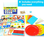 KRAFUN Safari Animal Beginner Paper Craft Kit - Image 2