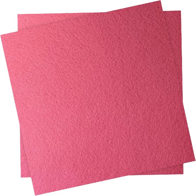 12" x 12" Felt Fabric Sheets for Crafts, Squares Felt Paper for Sewing Craft - Image 5