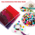 160Pcs Silicone Beads 12mm Mix Color, Bulk Silicone Beads 12mm - Image 6