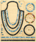 Petoysoso Bead Boards for Jewelry Making, Bamboo Beading Tray Design Mat for by JewelryMakingSupplies