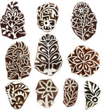 Royal Kraft Floral Wooden Printing Stamps by RoyalKraft