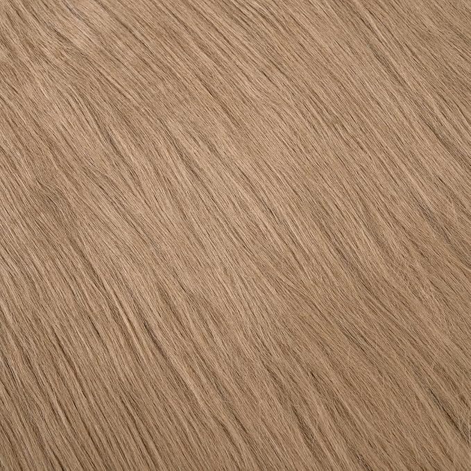 Beige Faux Fur Fabric for Crafts Squares Furry Fabric for Sewing, Upholstery & - Image 5