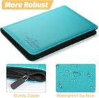 9 Pocket Card Binder, Premium Zip Trading Card Binder, 540 Double Sided Pocket - Image 2