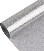 Silvery Glitter Heat Transfer Vinyl, Glitter Iron-On by Unknown