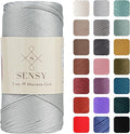 Sensy Premium 2mm 251 Yards Polyester Rope 100% Polypropylene Cord Macrame Cord by SSENSY