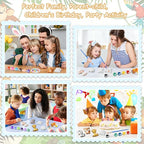 Yamgqus 24 Pcs Paint Your Own Plaster Jungle Animals Painting Kit, DIY Ceramic - Image 7