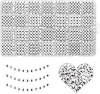 YMSDZHL Alphabet Beads A-Z 1300+Pcs Letter Beads, Acrylic 4x7mm Round Letter by YMSDZHL