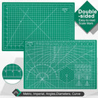 Density-upgraded Self Healing Cutting Mat, 18inch x 12inch Craft Cutting Mat - Image 3
