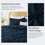 BEDELITE Navy King Size Comforter Set - Image 4
