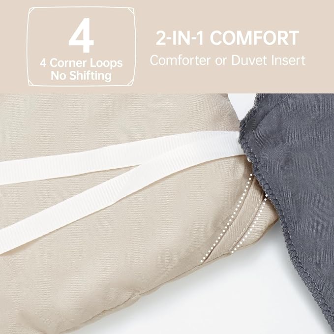 MUXHOMO Queen Comforter Set, All Season Ultra Soft Down Alternative Bedding - Image 6