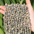 200 Pcs Crystal Chip Beads for Jewelry Making 5-8mm Dalmation Jasper | Natural by DQJRJTJewelryMakingCraftsSupplies