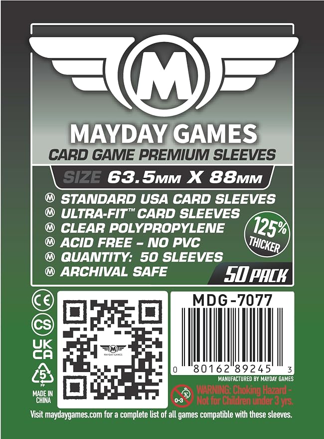 Mayday Games Nemesis Retaliation -Premium Compatible Card Sleeve Bundle - Image 3