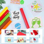 12'' x 42Ft Glossy Red Permanent Vinyl Roll - Image 4