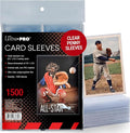 Ultra Pro Penny Sleeves for Trading Cards – 2.5" x 3.5" Standard Size – Clear by UltraPro