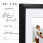 Sheffield Home 4 Piece Gallery Wall Frame Set, 8x10 Inch - Image 2