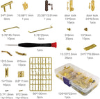iland 1/12 Scale Dollhouse Accessories, 700+ PCS Miniature Hardware Kit: 20 - Image 2