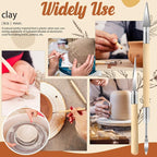Jetmore 35 Pack Clay Tools Kit, Pottery Tools & Sculpting Tools, Polymer - Image 5