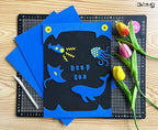 9 x 12 Inch Blue Foam Sheets Crafts, 2mm Thick. 25 Pack Premium Blue Foam - Image 4