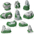 Warmtree 10 Pcs Diorama Rocks Fake Rock Miniature Stone Rock Statue by Warmtree