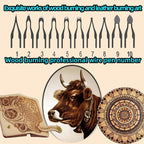 FIRElood Wood Burning Kit, Wood Burning Tips Wood Burner tip, Burning Tool Wood - Image 4