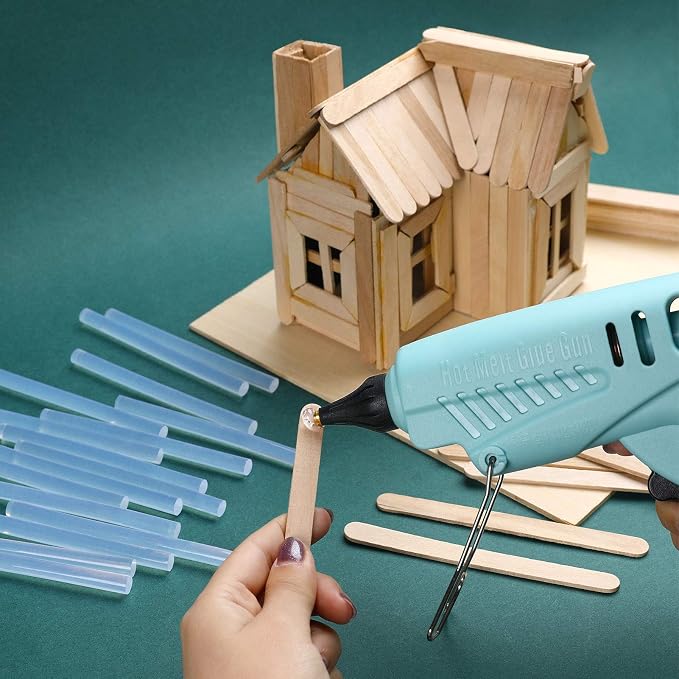 Magicfly Mini Hot Glue Gun Sticks, Huge Pack of 300, Compatible - Image 7
