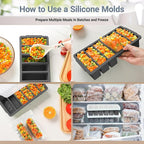1/2 Cup Silicone Freezer Molds - Image 5