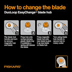 Fiskars 45mm Rotary Blade 2-Pack, Replacement Blades - Image 10