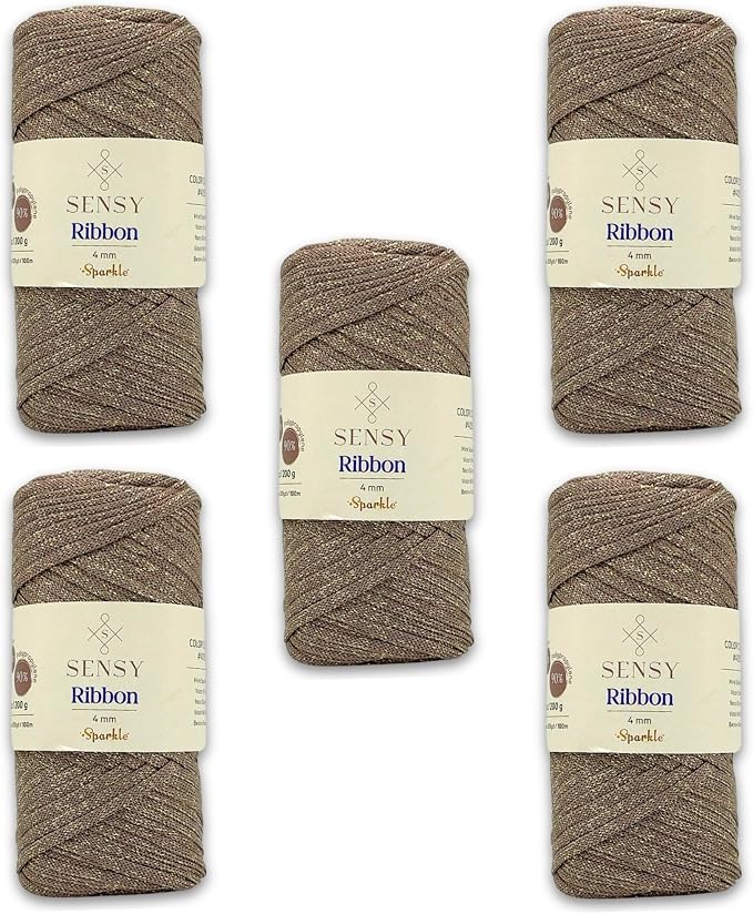 5 Skeins of Sensy Premium 4mm by SSENSY