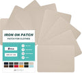 Iron on Patches for Clothes, 8 Pieces Patches for Cloth, 100% Cotton Fabric by ForABetterHomeLife