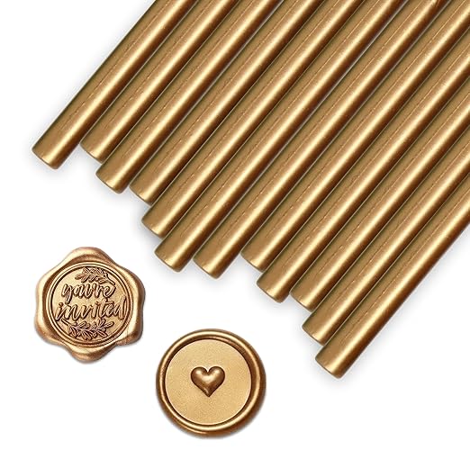 Pack of 50 Premium Mailable Glue Gun Sealing Wax Sticks by GiftBoutique