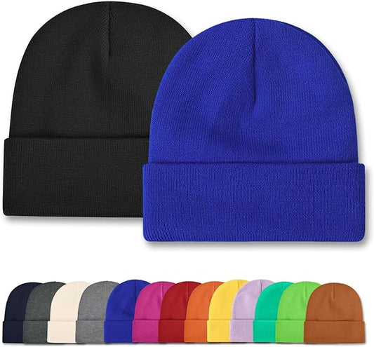 ZOORON Toddler Beanie Baby Beanies for Boys Girls Kids Winter Hats Children Knit Warm Caps 0-12years