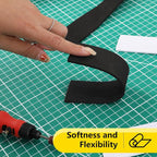 Do²ping Black EVA Foam Cosplay, 3mm Thick EVA Foam Sheet - Image 4
