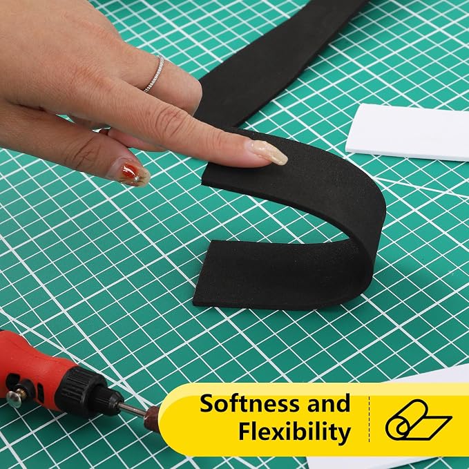 Do²ping Black EVA Foam Cosplay, 3mm Thick EVA Foam Sheet - Image 4