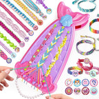 Euclidean Cube 2-in-1 Friendship Bracelet Making Kit, Arts and Crafts by EuclideanCube